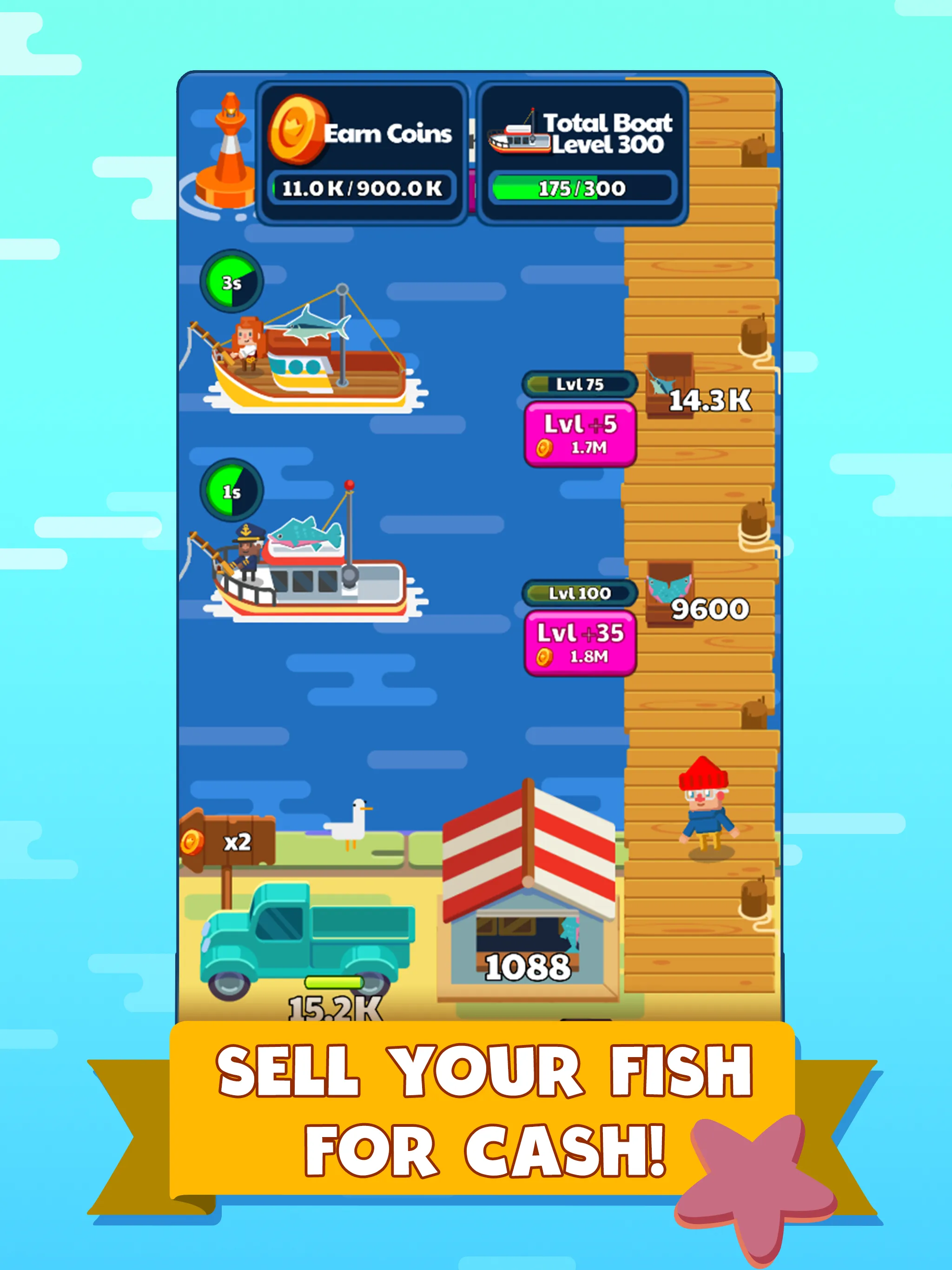 Idle Fishing Story | Indus Appstore | Screenshot