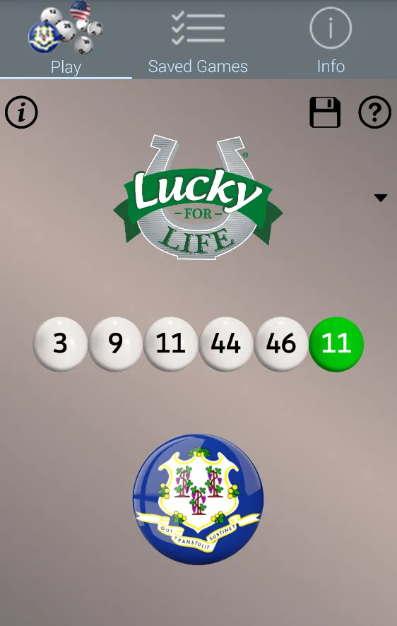 Connecticut Lottery: Algorithm | Indus Appstore | Screenshot