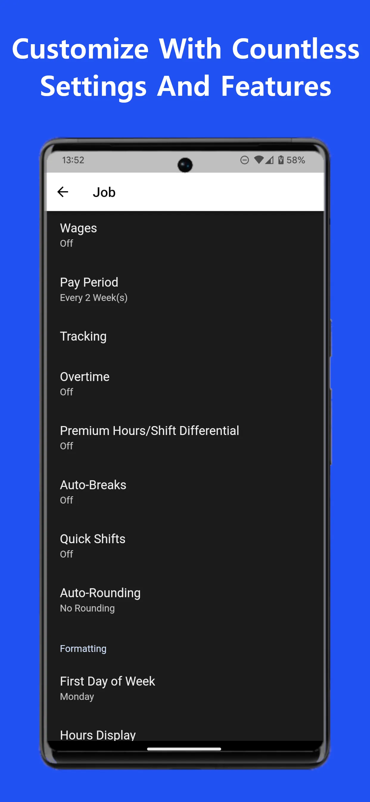 Work Log - Shift Tracker | Indus Appstore | Screenshot