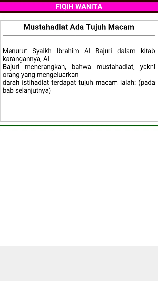 Fiqih Sunnah Wanita | Indus Appstore | Screenshot