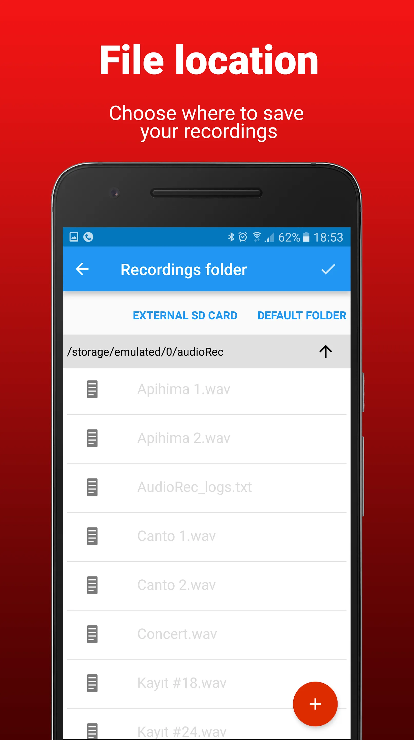 AudioRec - Voice Recorder | Indus Appstore | Screenshot