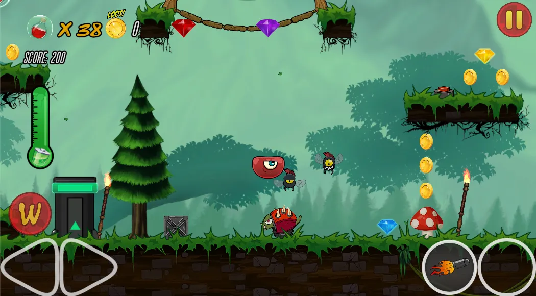 Red Ball Rush | Indus Appstore | Screenshot