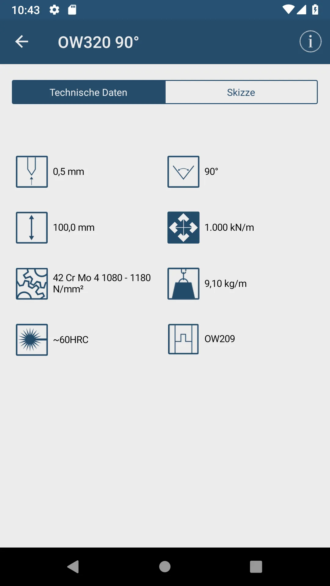 TRUMPF BendGuide 3.0 | Indus Appstore | Screenshot