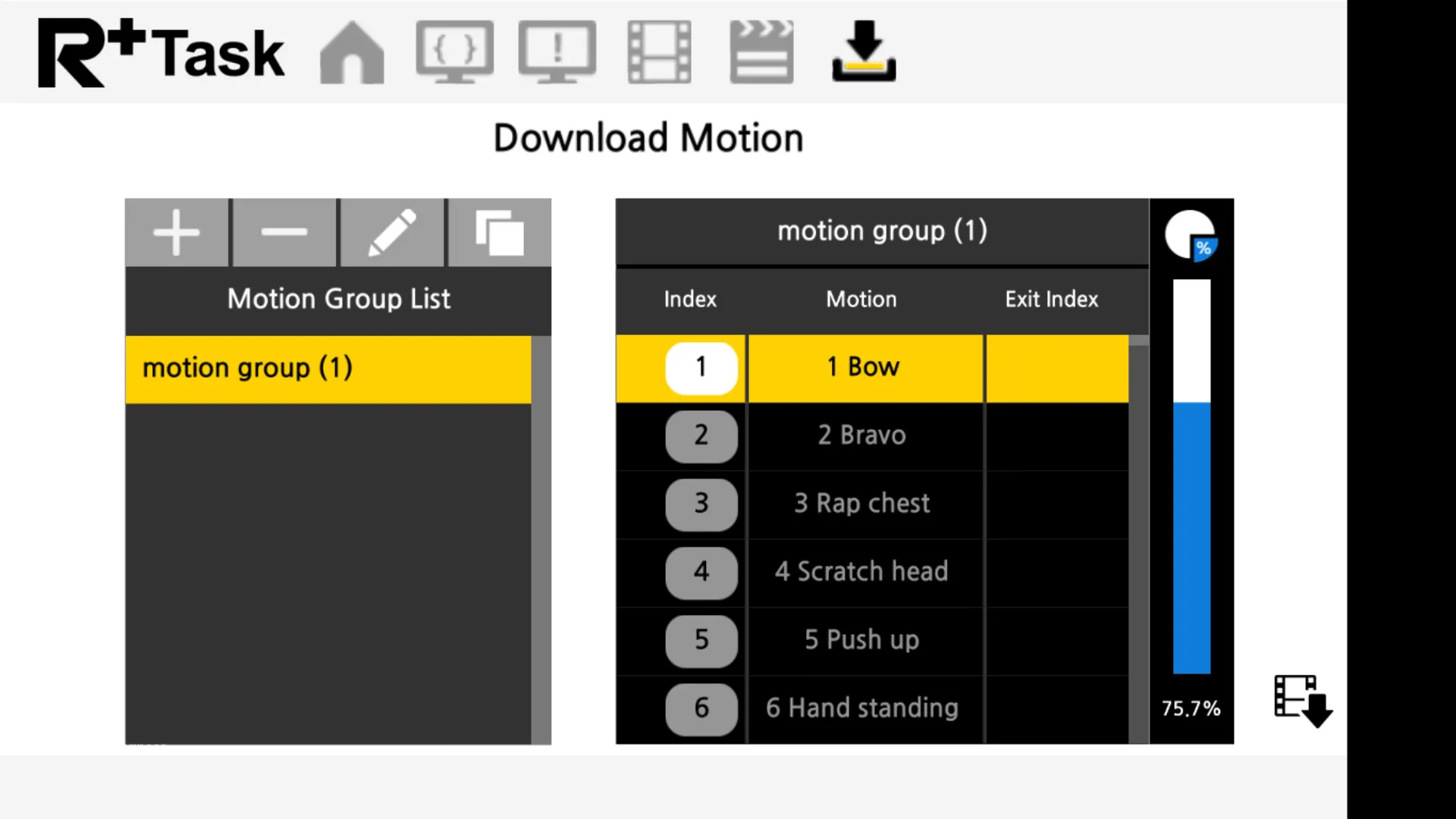 R+m.Task 3.0 (ROBOTIS) | Indus Appstore | Screenshot