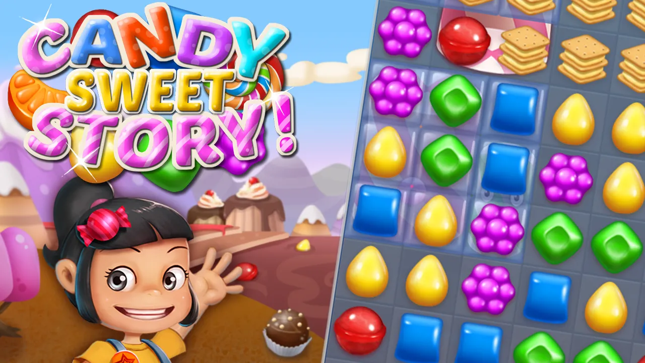 Candy Sweet Story:Match3Puzzle | Indus Appstore | Screenshot