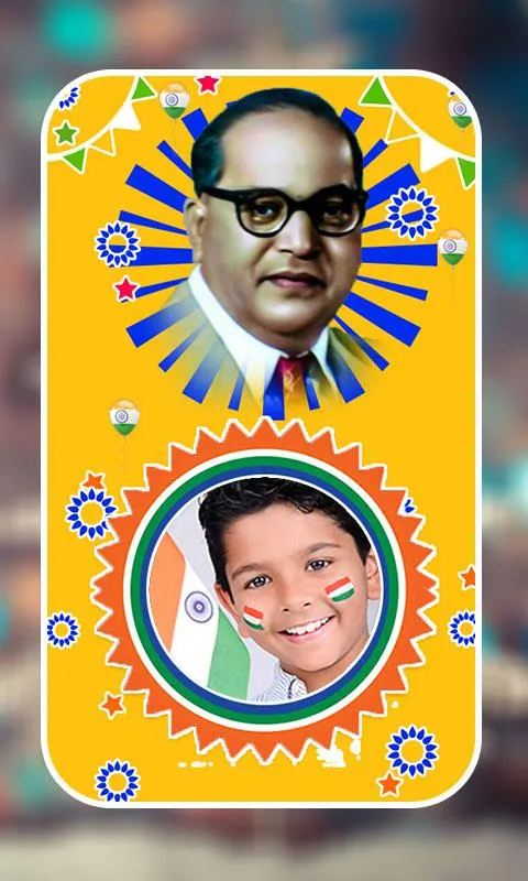 Ambedkar Jayanti Photo Frames | Indus Appstore | Screenshot