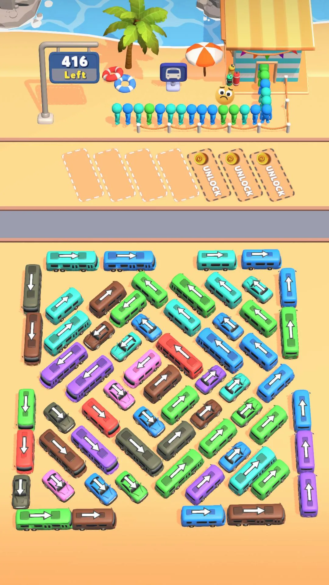 Bus Mania - Car Parking Jam | Indus Appstore | Screenshot