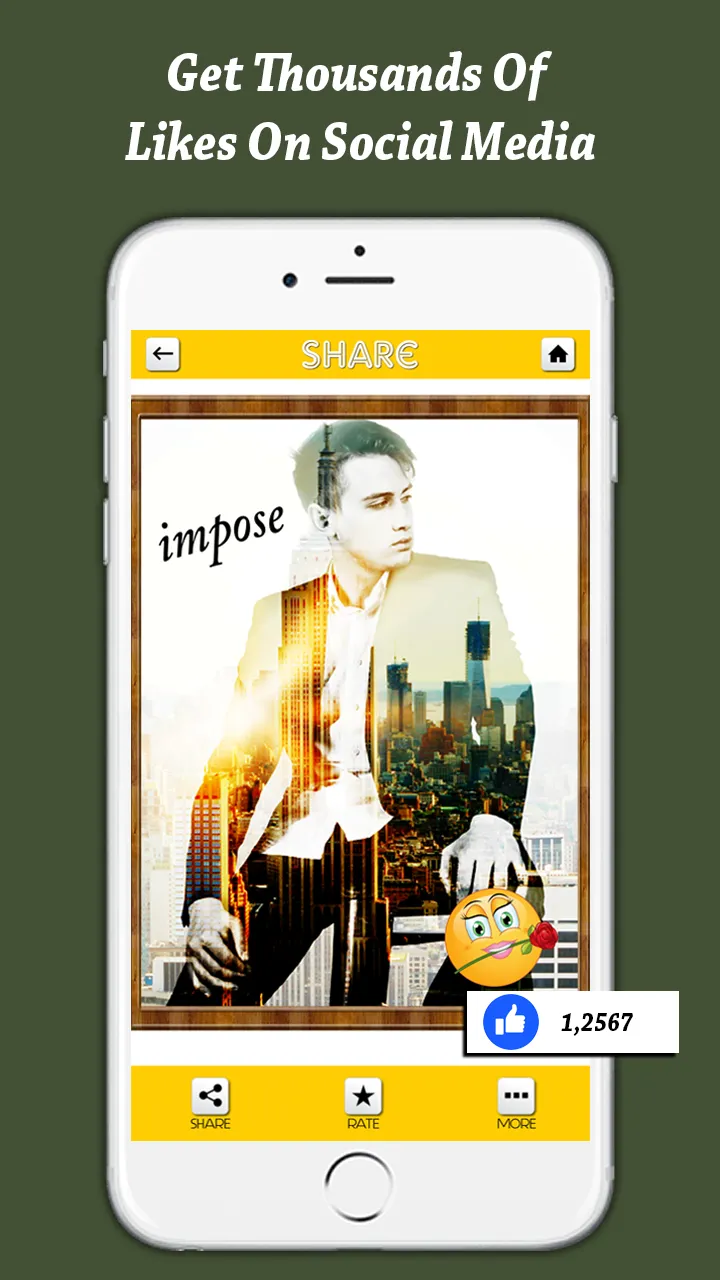 Superimpose Pictures | Indus Appstore | Screenshot