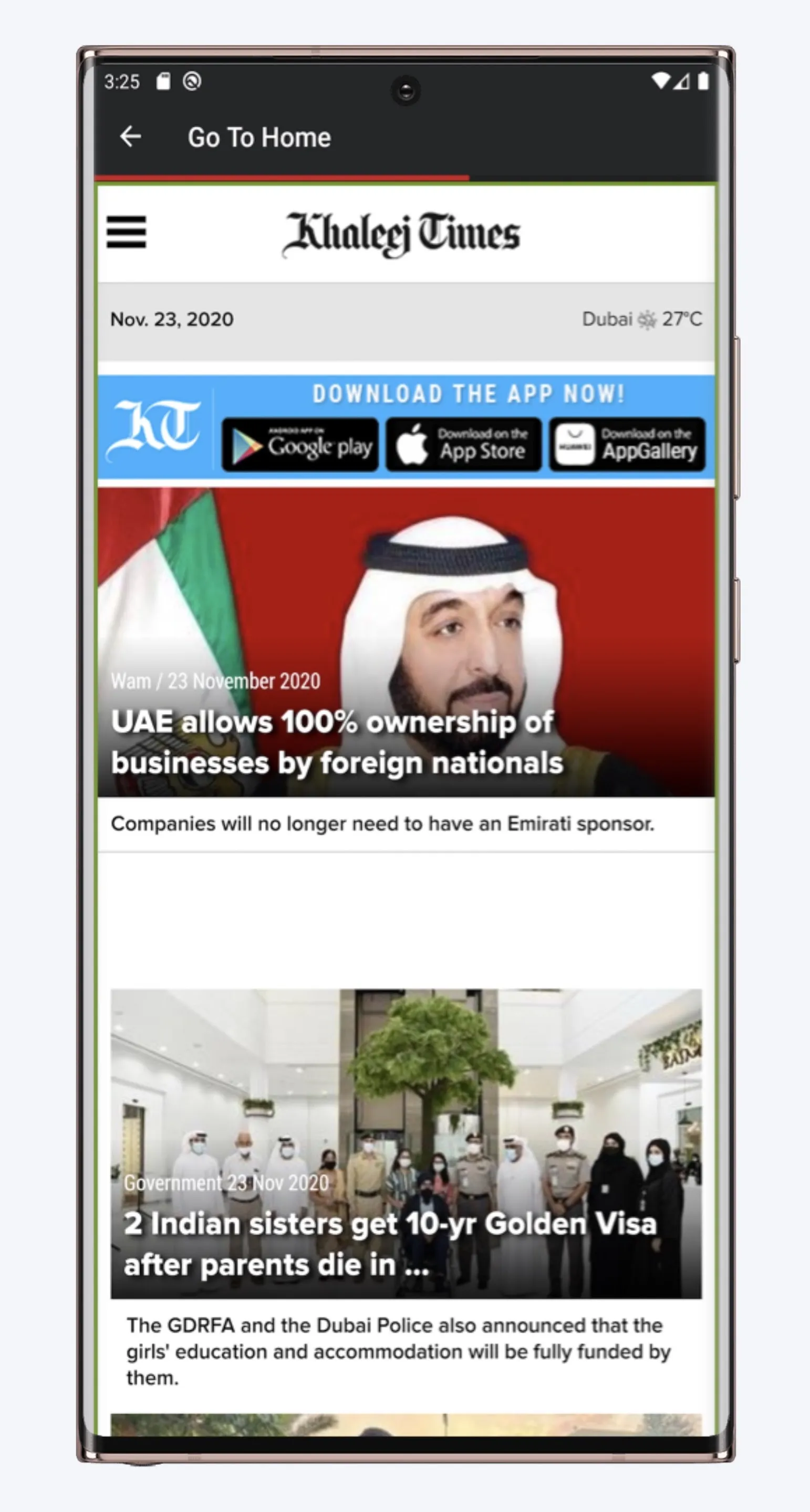 News Today24 UAE | Indus Appstore | Screenshot