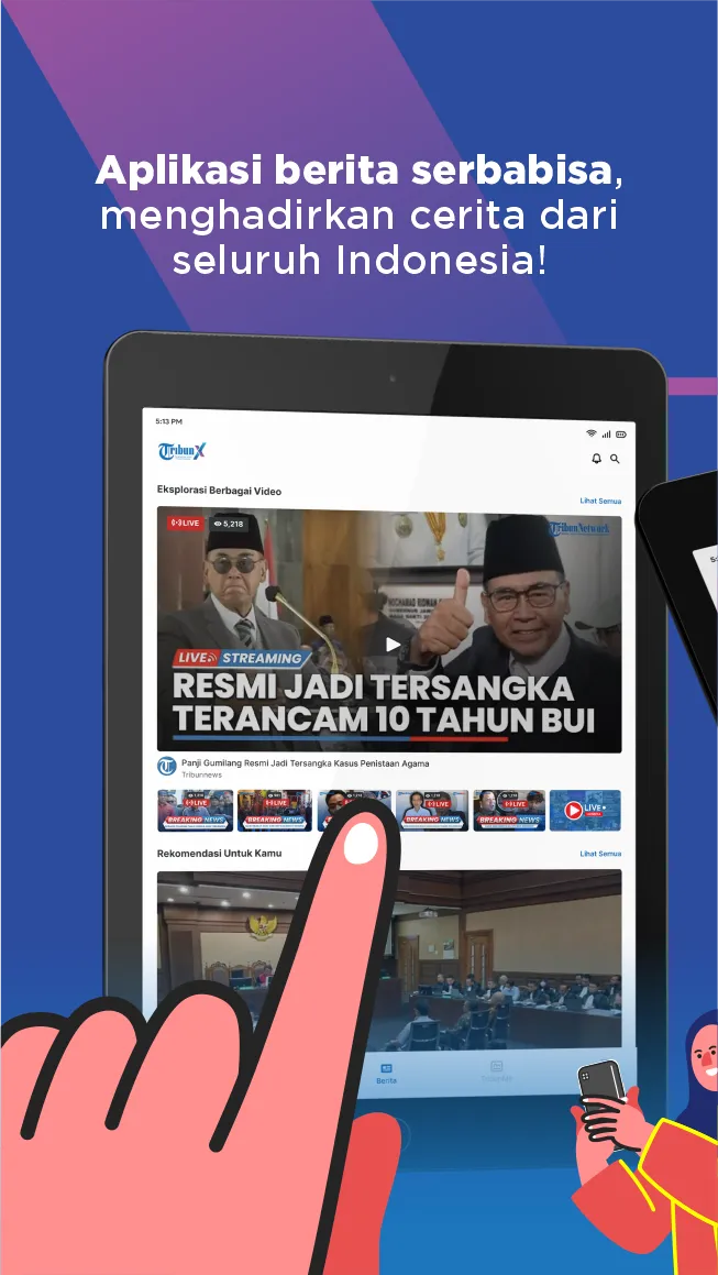 TribunX - Berita Terkini | Indus Appstore | Screenshot