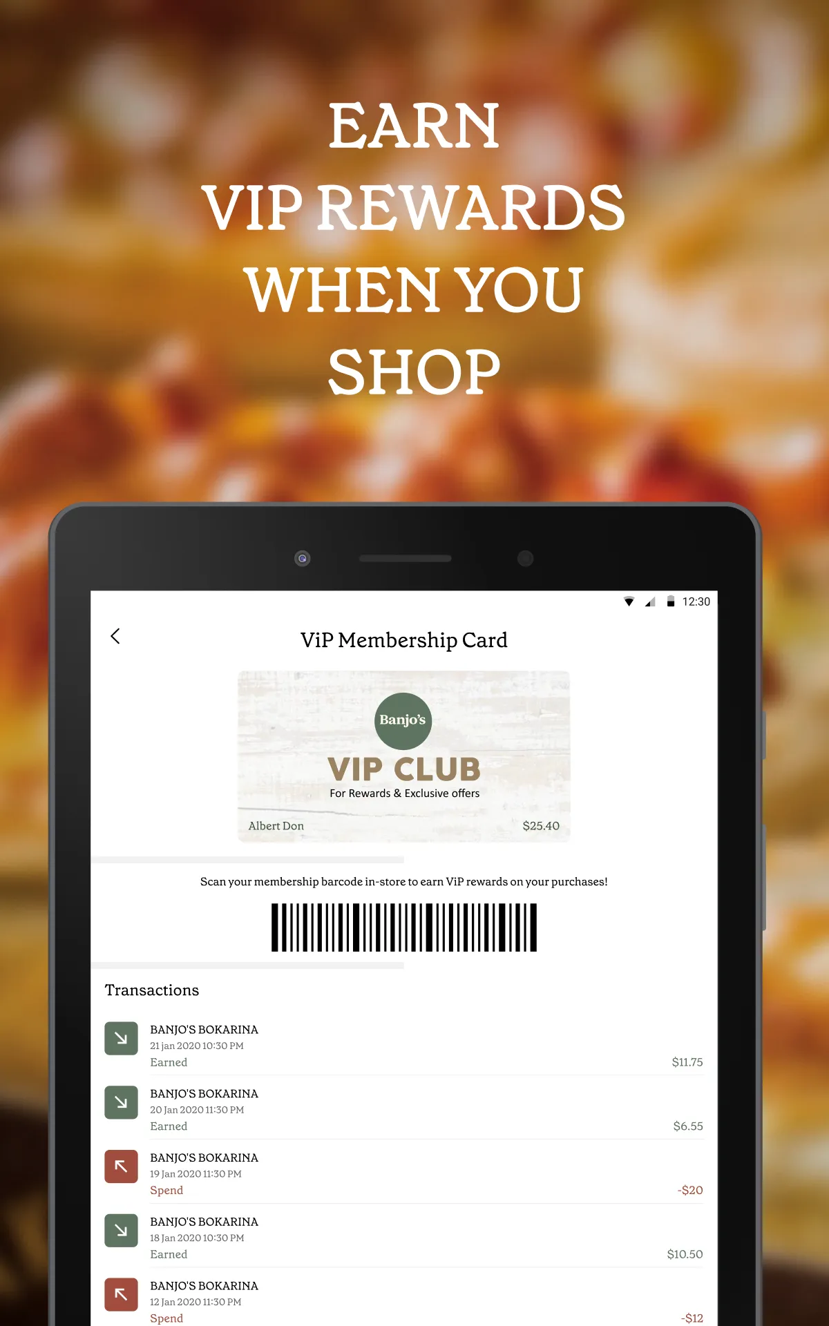 Banjo's Ordering | Indus Appstore | Screenshot