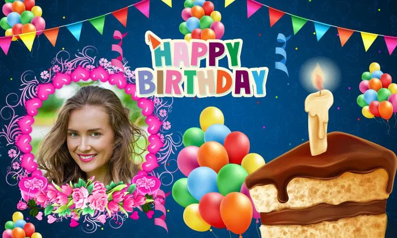 Birthday Photo Frames | Indus Appstore | Screenshot