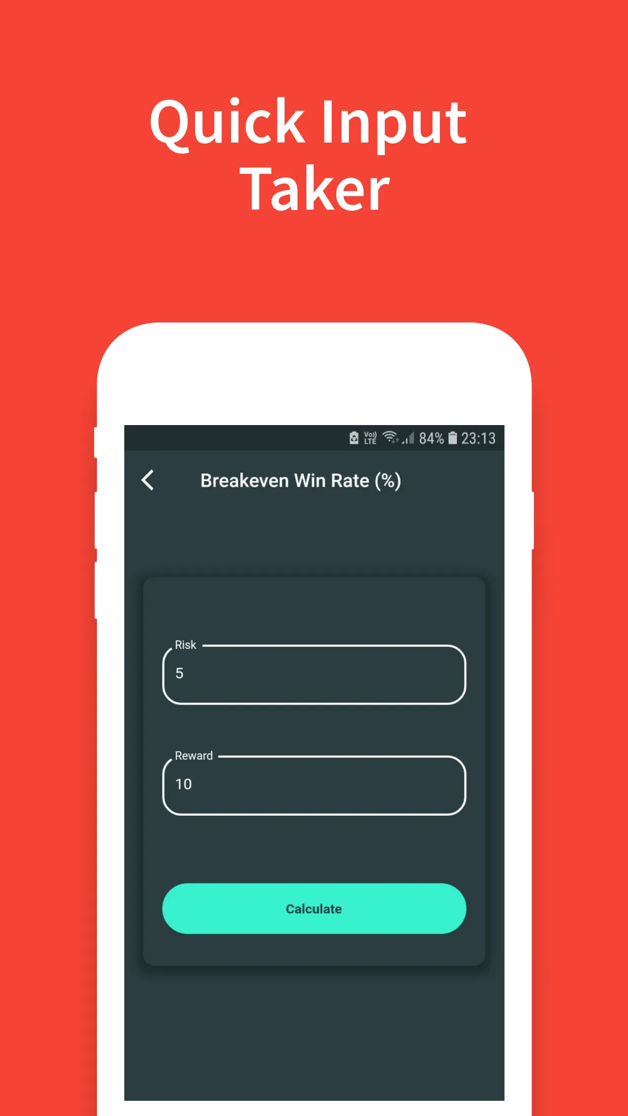 Risk Reward Ratio Calculator | Indus Appstore | Screenshot