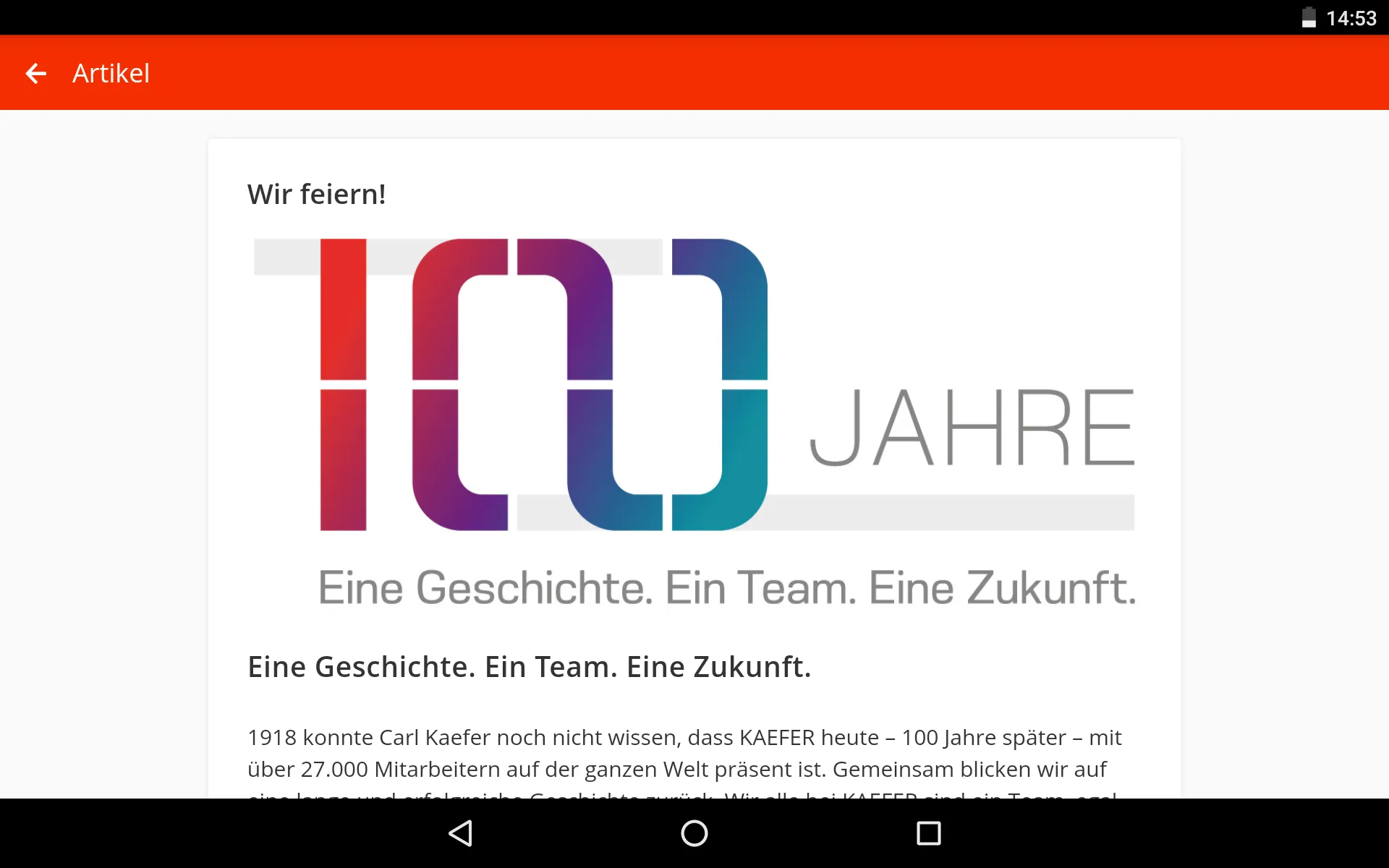 KAEFER2go | Indus Appstore | Screenshot