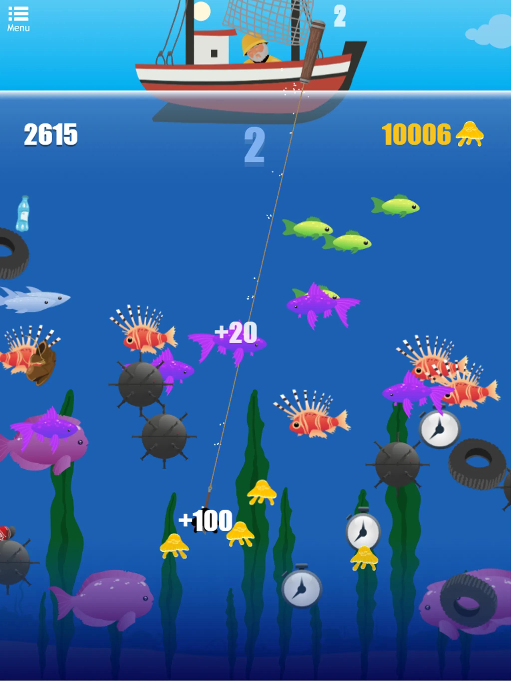 Harpoon FRVR - Spear Fishing G | Indus Appstore | Screenshot