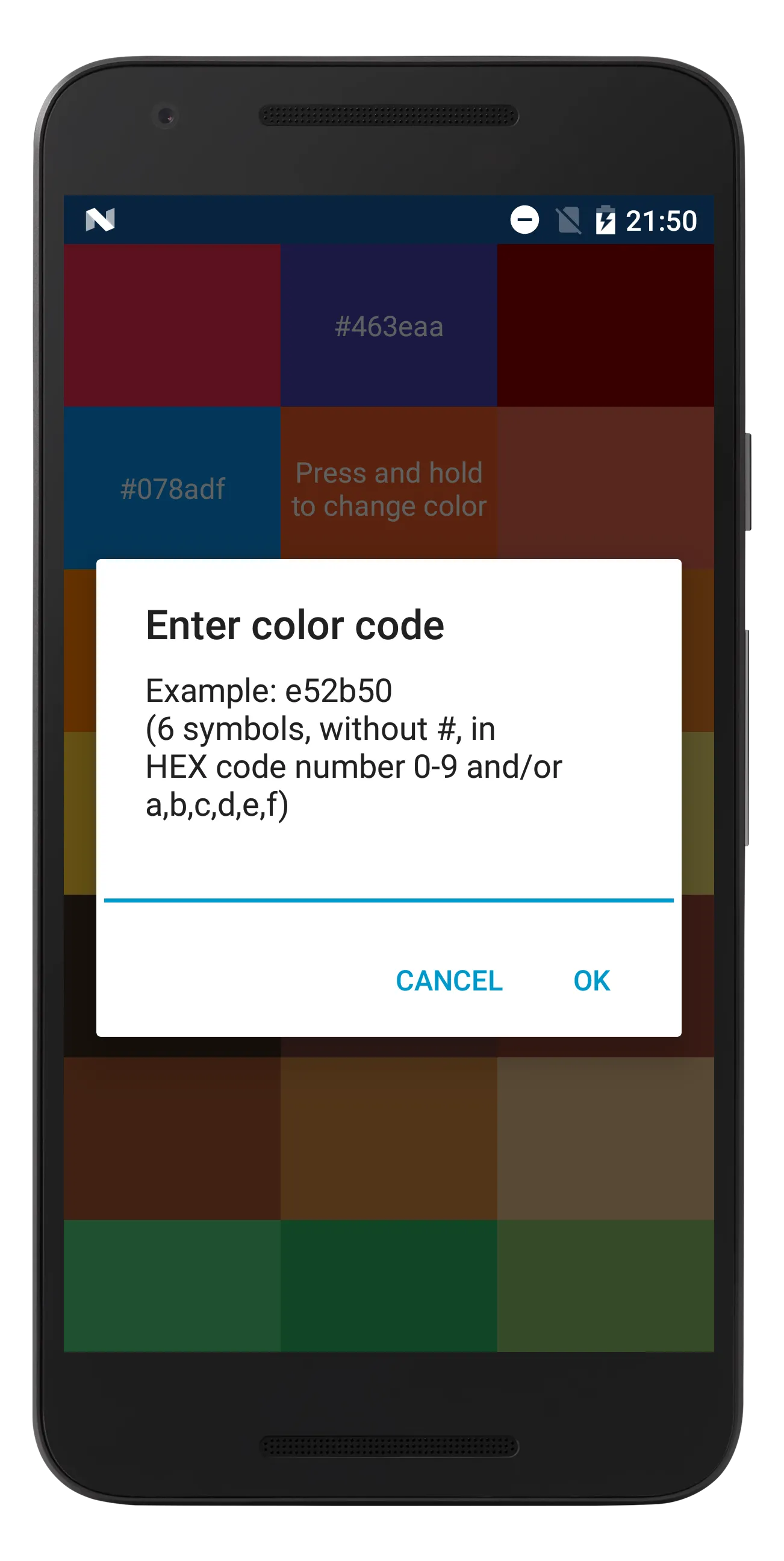 ColorCode - copy color code | Indus Appstore | Screenshot