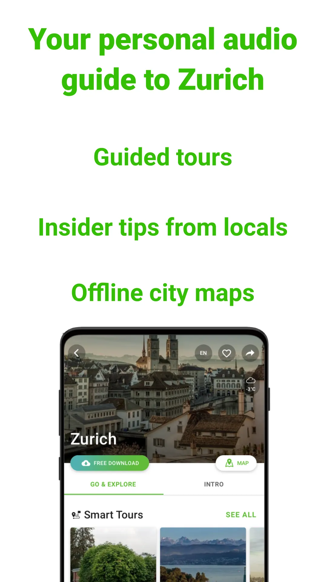 Zurich Tour Guide:SmartGuide | Indus Appstore | Screenshot