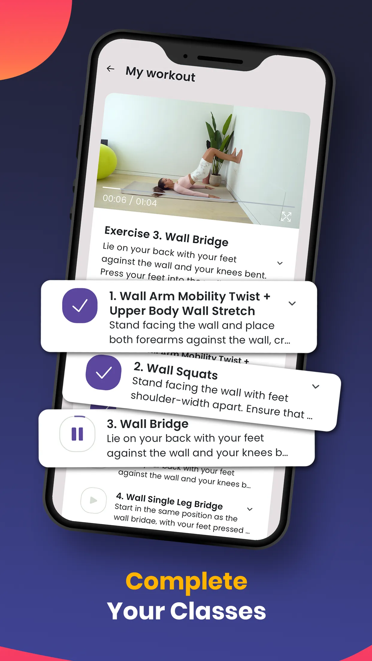 Wall Pilates: Fit Weight Loss | Indus Appstore | Screenshot