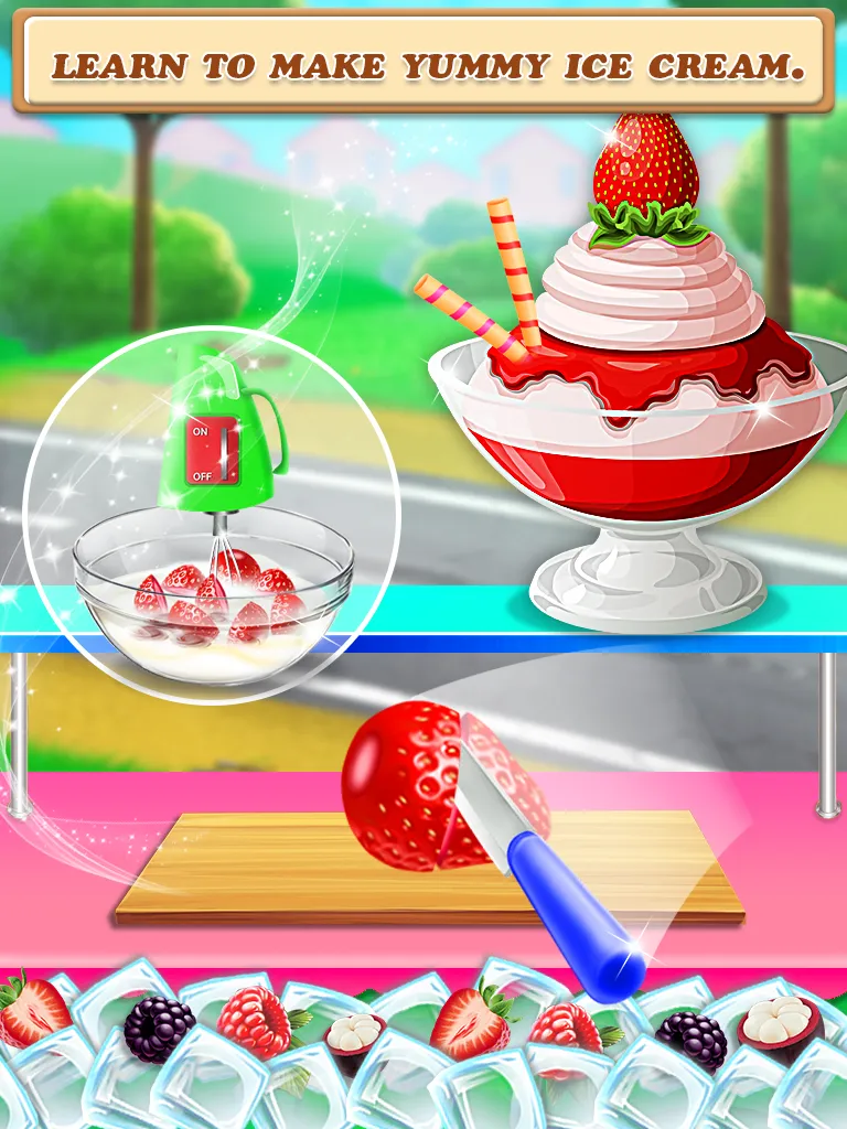 Street Ice Cream Shop Game | Indus Appstore | Screenshot