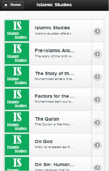 Islamic studies | Indus Appstore | Screenshot