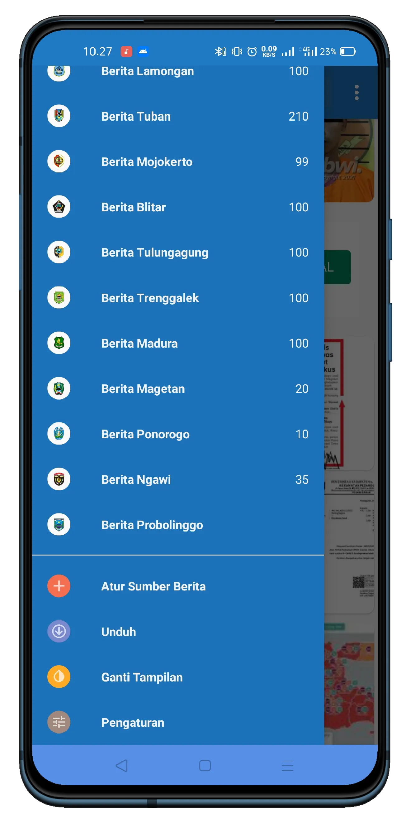 Kabar Jatim : Berita Daerah Pr | Indus Appstore | Screenshot