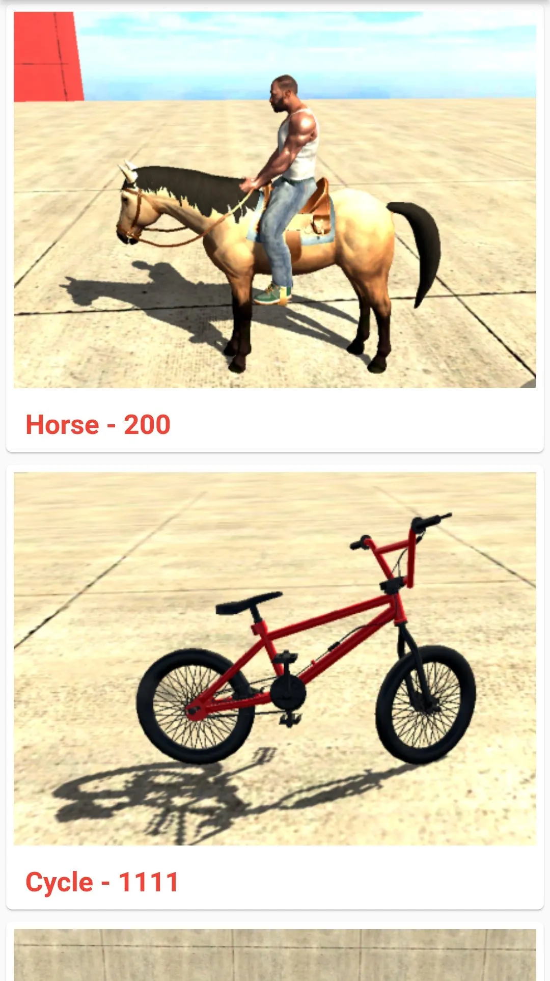 Cheats for Indian Bikes 3D | Indus Appstore | Screenshot