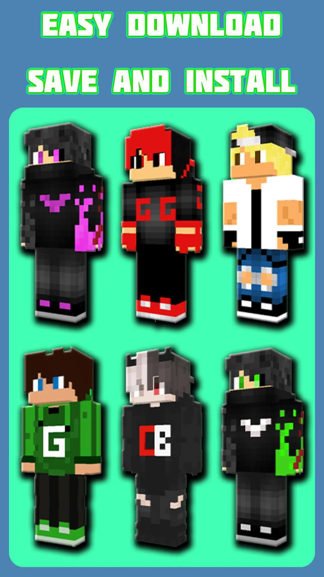 Cool PvP Skins for Minecraft | Indus Appstore | Screenshot