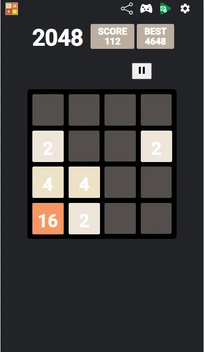 2048 Classic Board Game | Indus Appstore | Screenshot