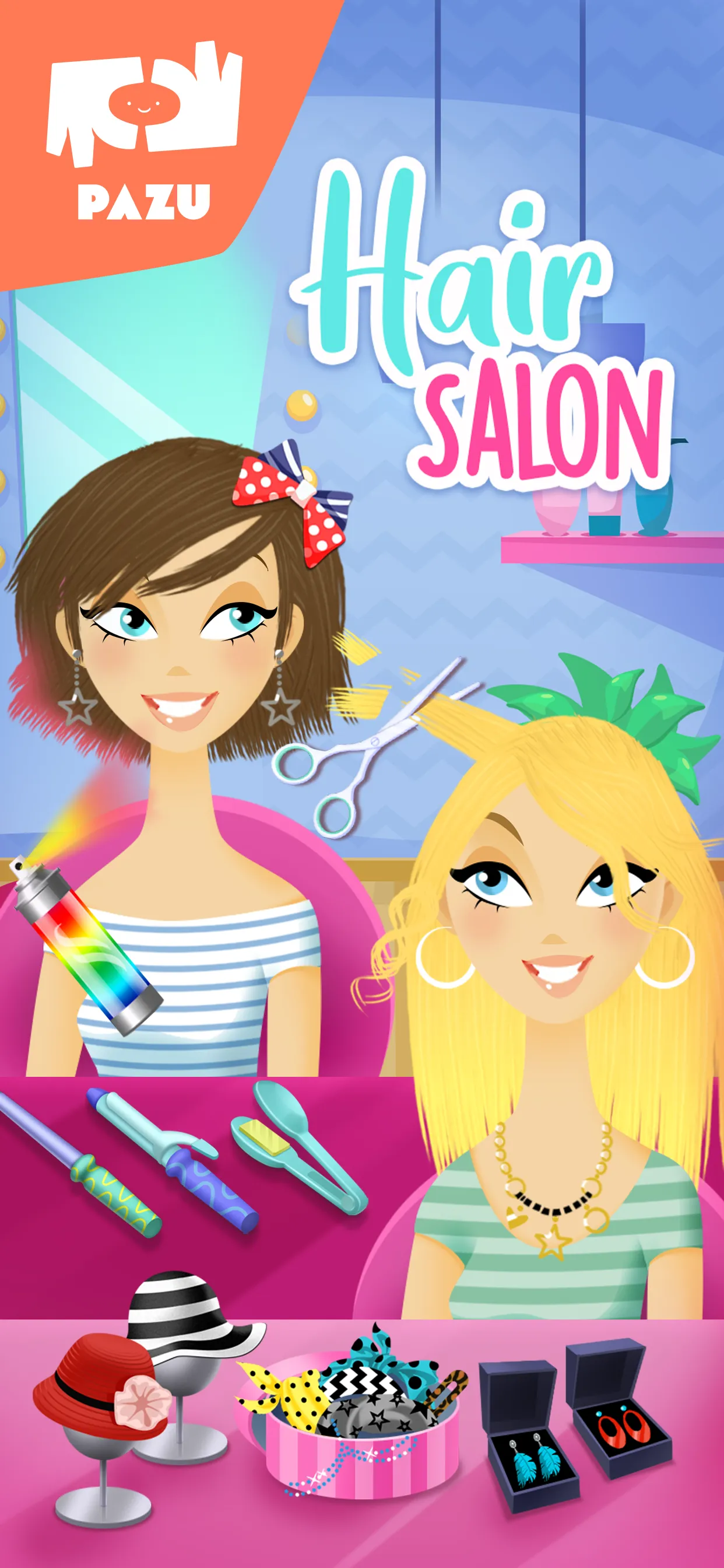 Girls Hair Salon | Indus Appstore | Screenshot