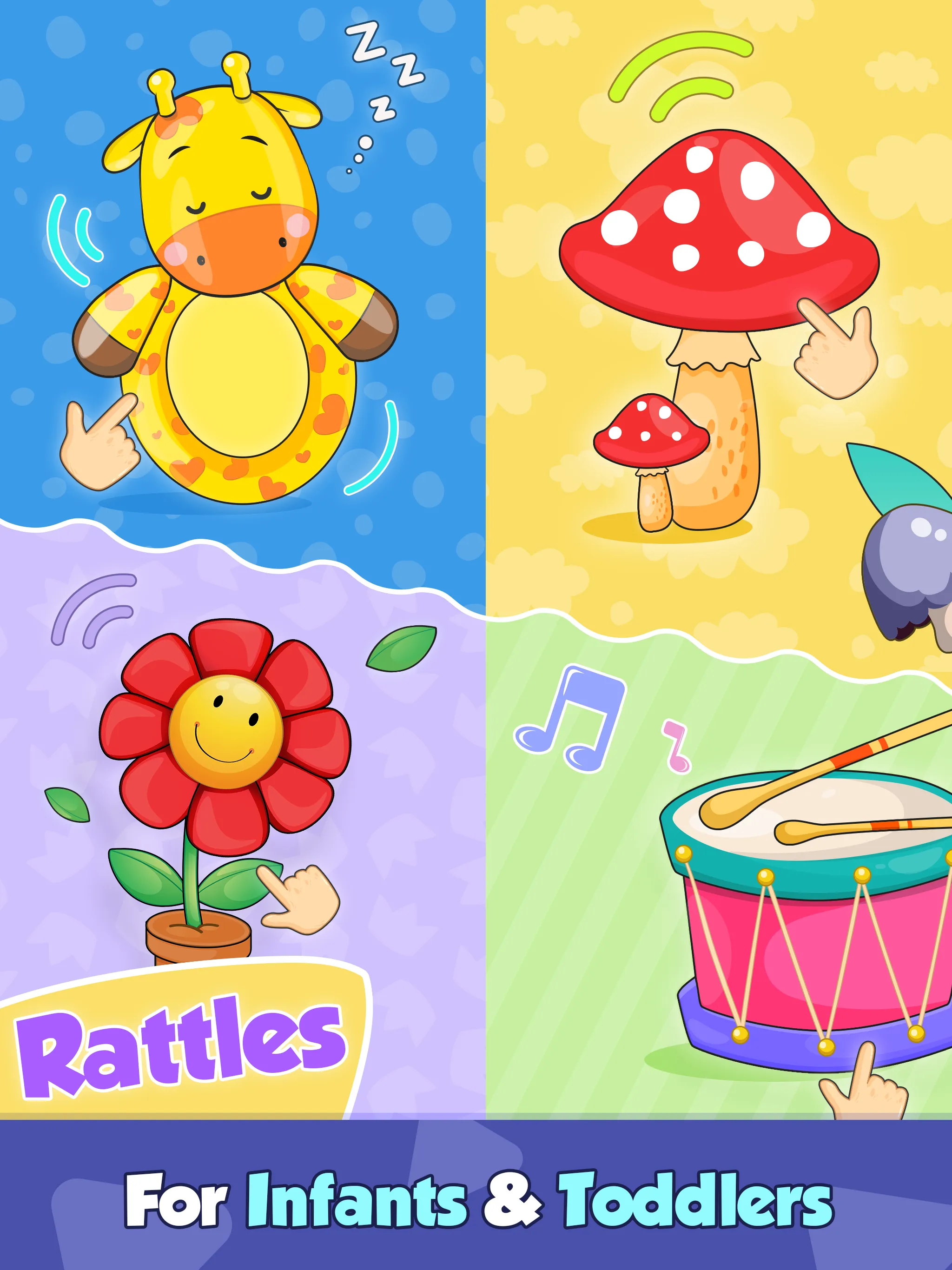 Baby Rattle: Giggles & Lullaby | Indus Appstore | Screenshot