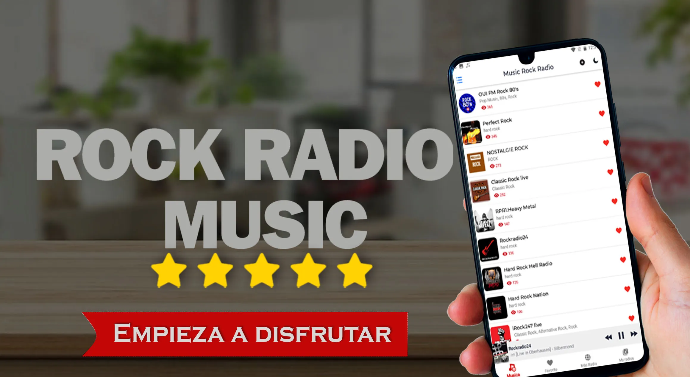 Music Rock Radio | Indus Appstore | Screenshot