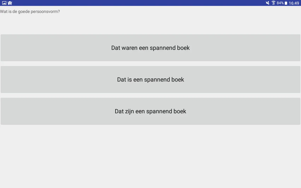 Taal leren groep 5 | Indus Appstore | Screenshot