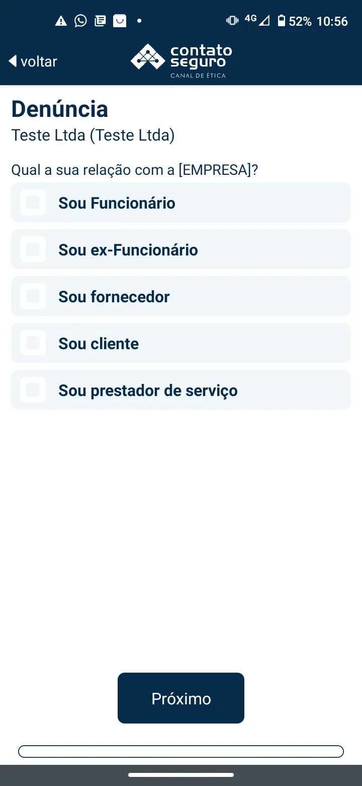 Contato Seguro | Indus Appstore | Screenshot