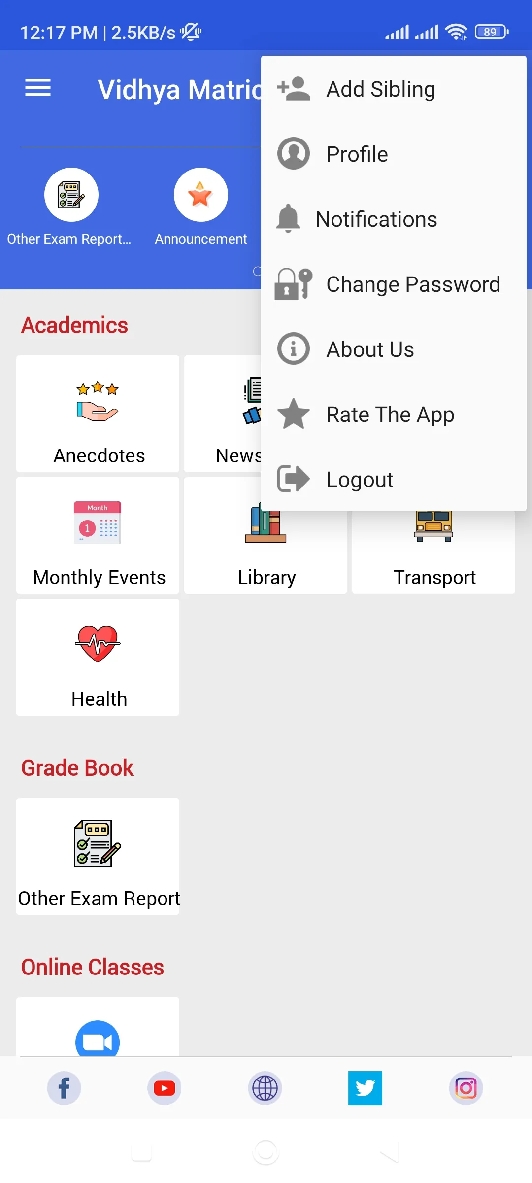 Vidhya Matric School | Indus Appstore | Screenshot