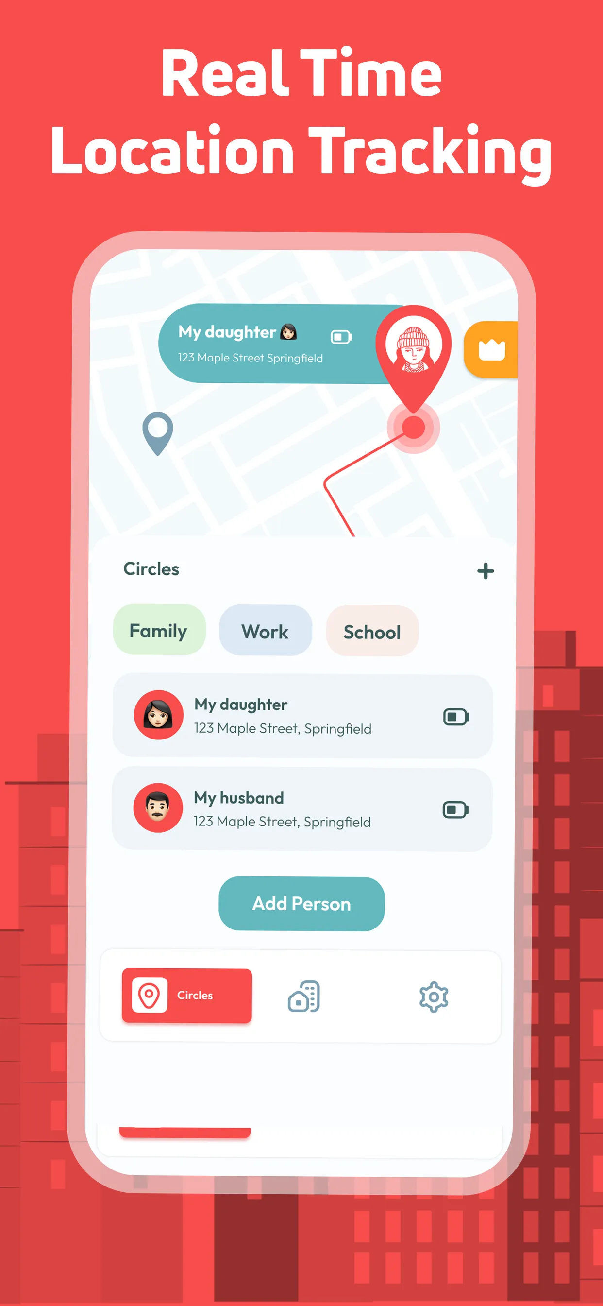 Tracky : Location GPS Sharing | Indus Appstore | Screenshot