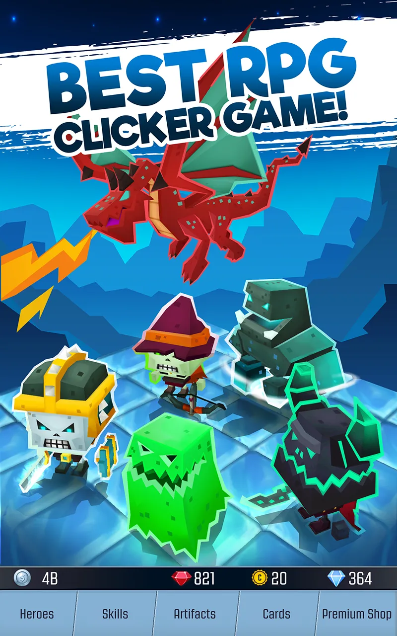 Tap Adventure Hero: Clicker 3D | Indus Appstore | Screenshot