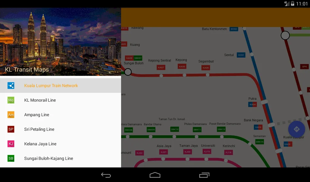 Trainsity Kuala Lumpur LRT KTM | Indus Appstore | Screenshot