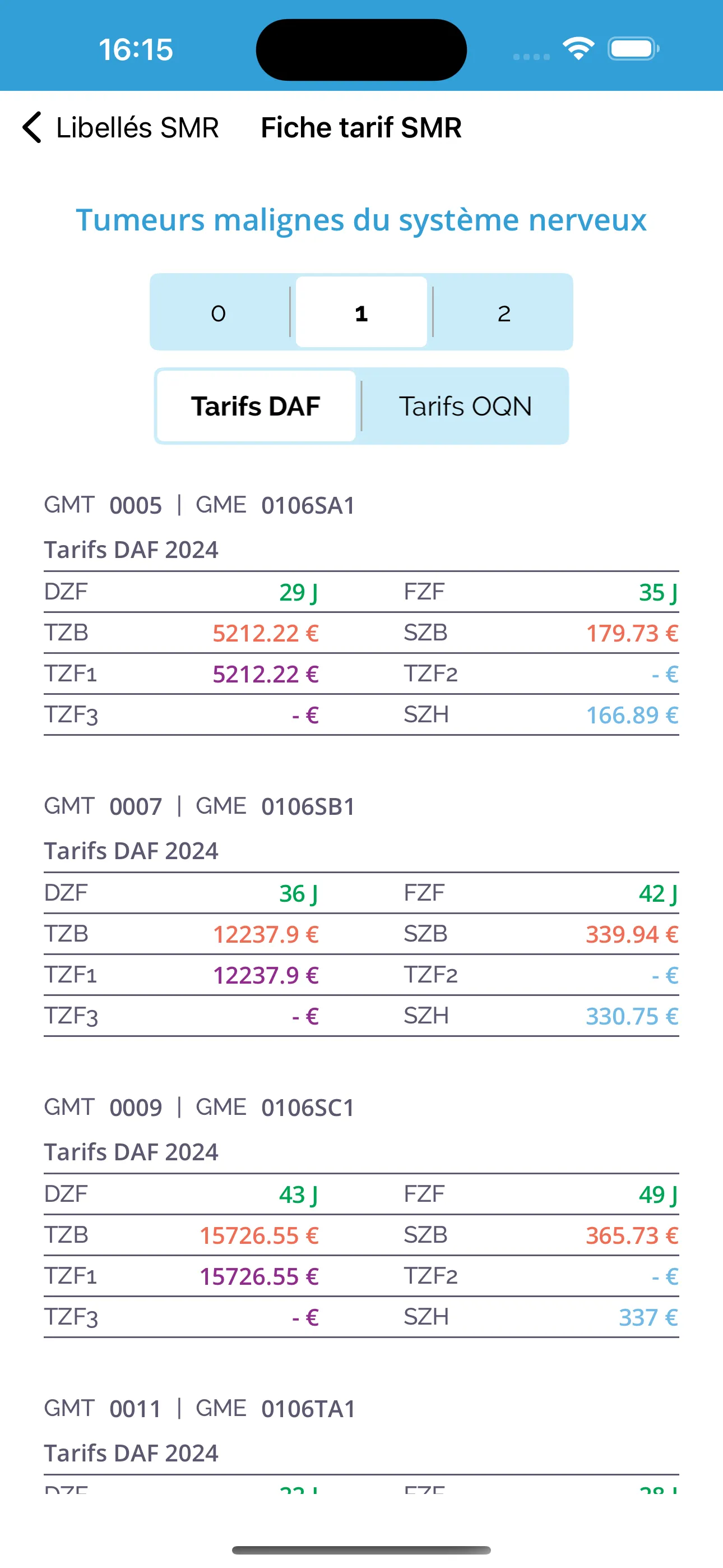 ATIH - Tarifs 2024 | Indus Appstore | Screenshot