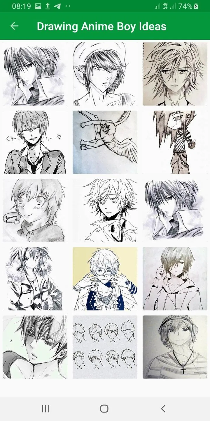 Drawing Anime Boy Ideas | Indus Appstore | Screenshot