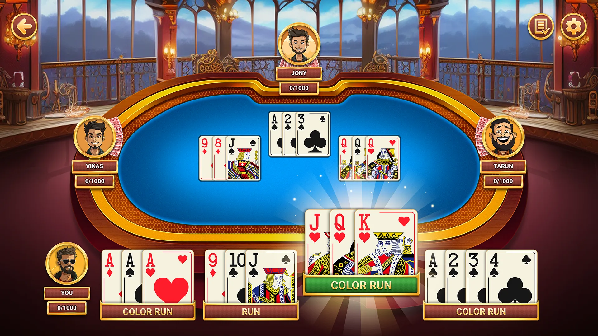 Hazari Royal 1000 Points Game | Indus Appstore | Screenshot