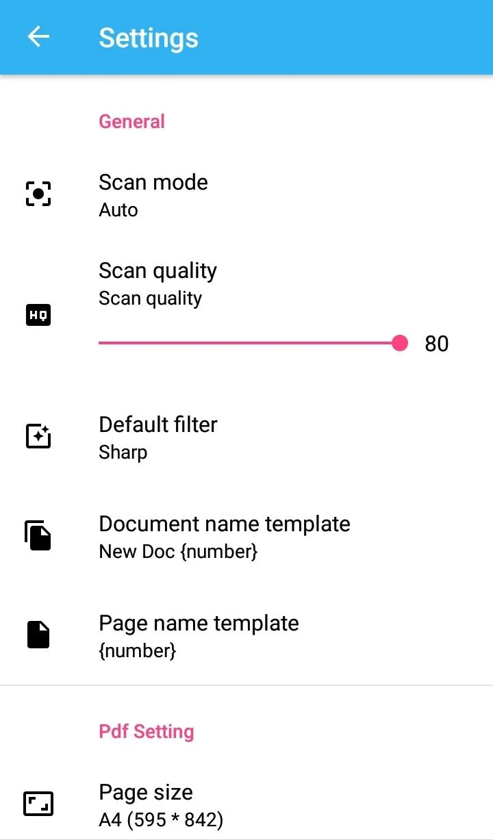 mScanner-Doc scanner&PDF maker | Indus Appstore | Screenshot