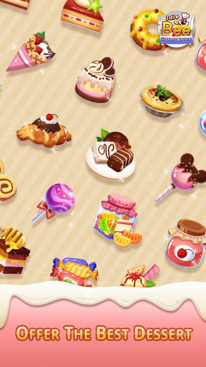 Idle Bee: Dessert Story | Indus Appstore | Screenshot