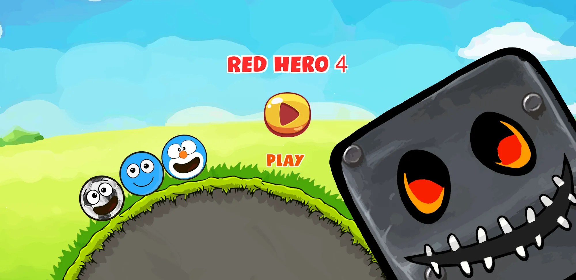 Red Hero 4 - red bounce ball 5 | Indus Appstore | Screenshot