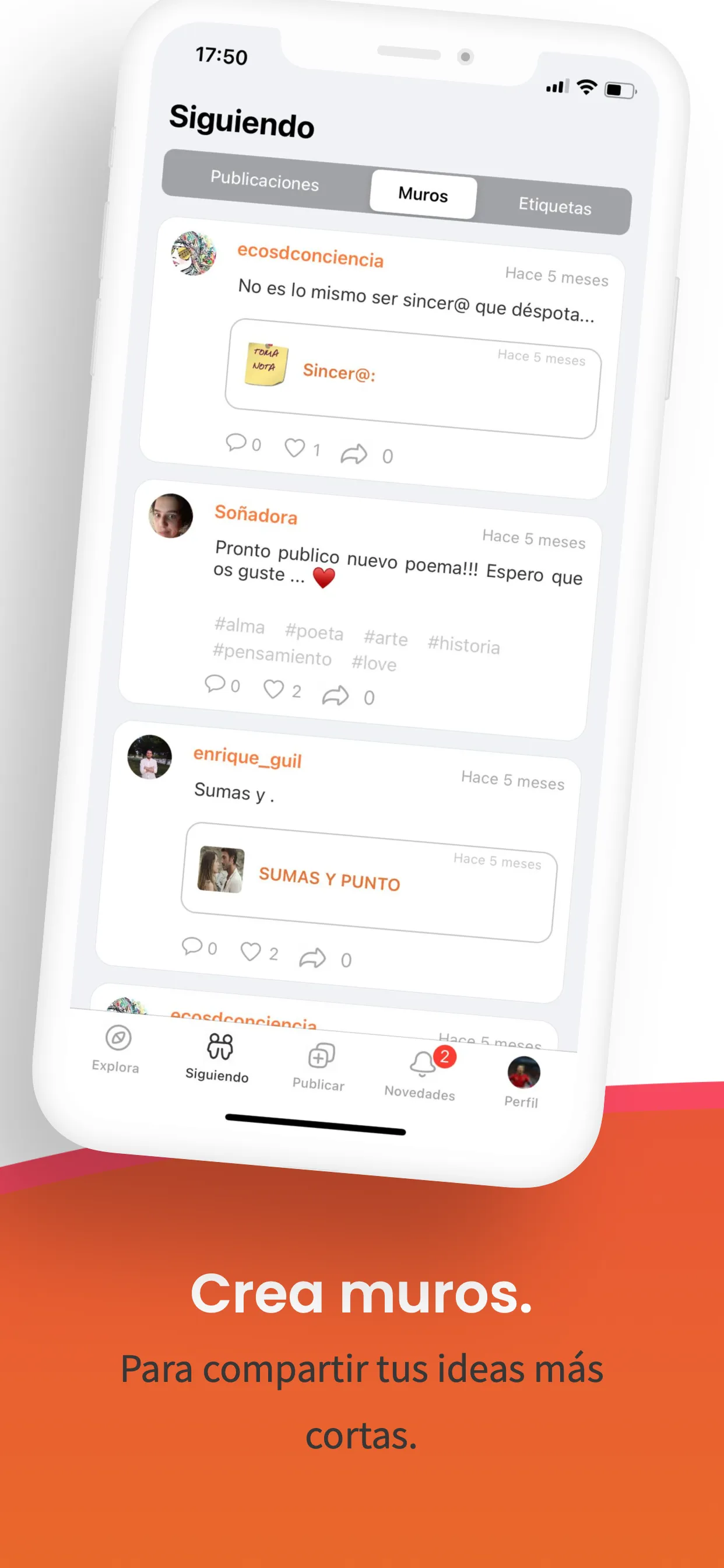 Adimvi: Fresh social blogging | Indus Appstore | Screenshot