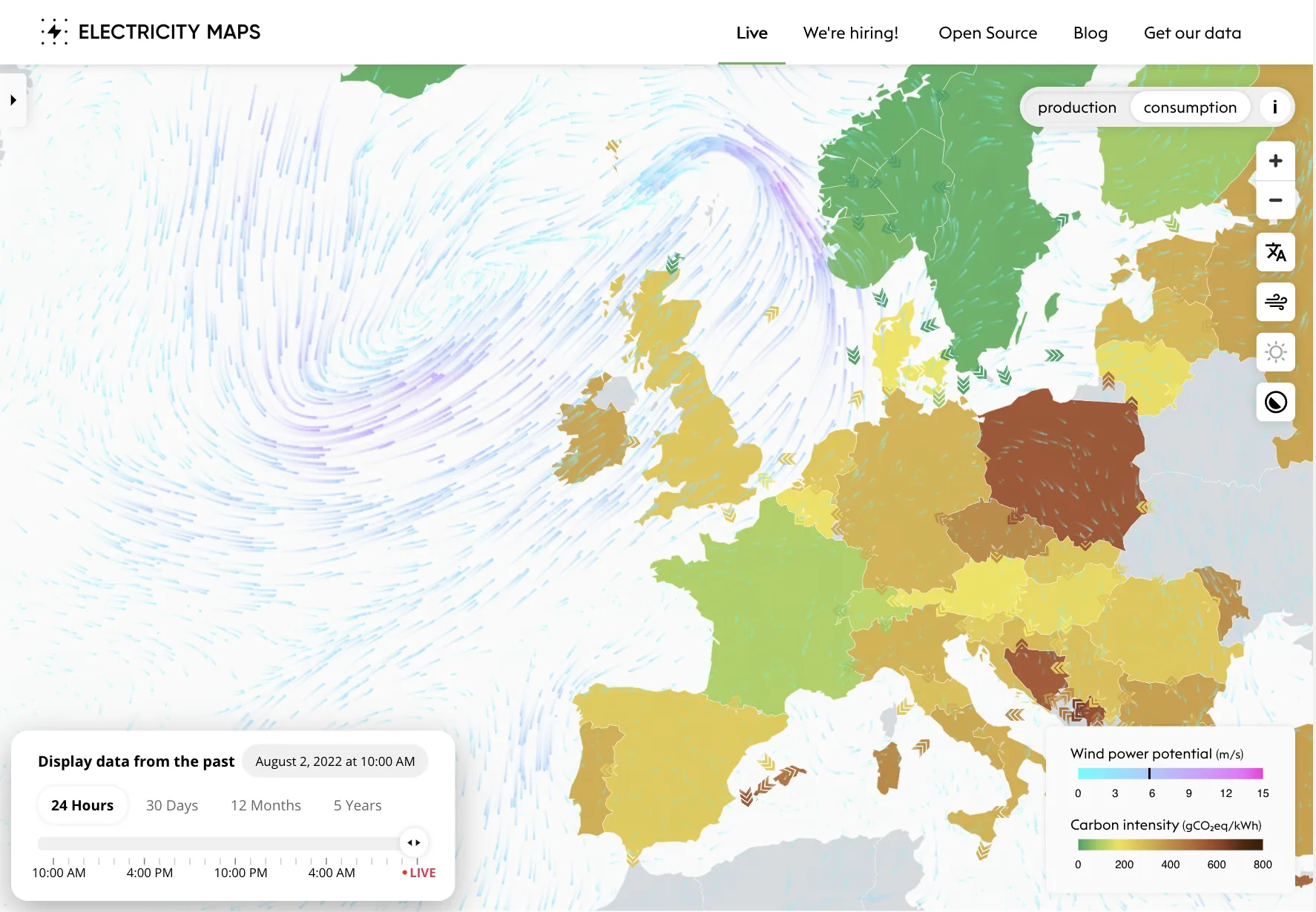 Electricity Maps | Indus Appstore | Screenshot