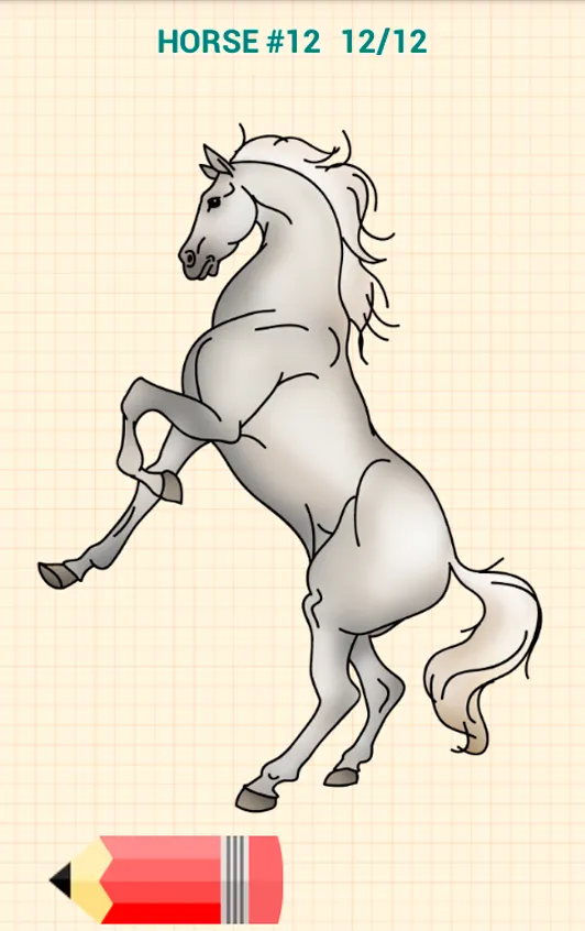 How to Draw Horses | Indus Appstore | Screenshot