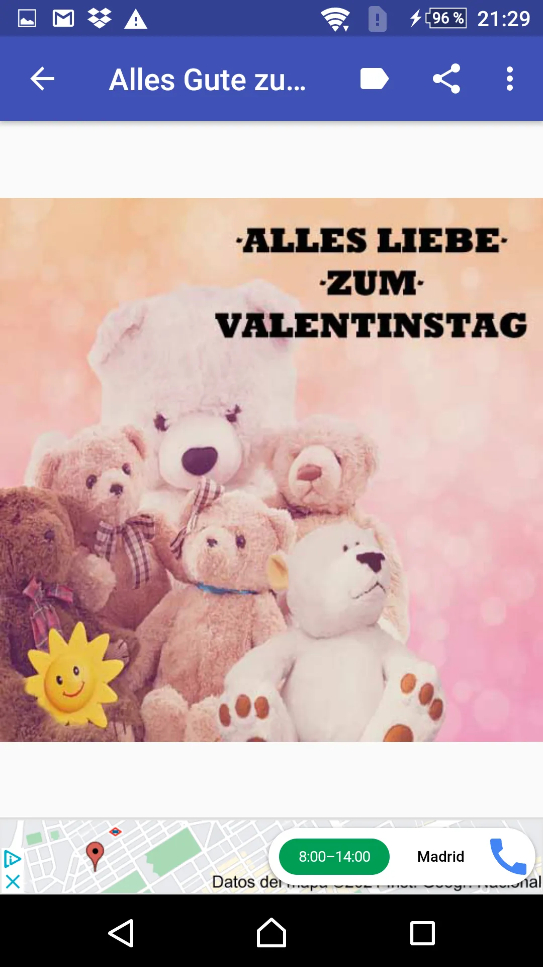 Alles Gute zum Valentinstag | Indus Appstore | Screenshot