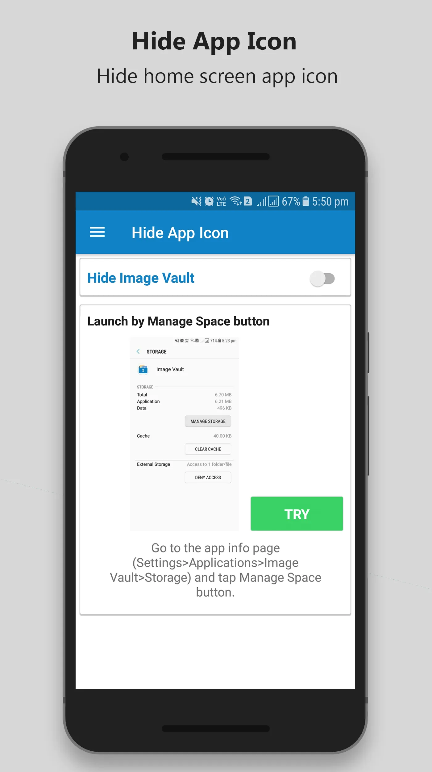 Image Vault  - Hide Images | Indus Appstore | Screenshot