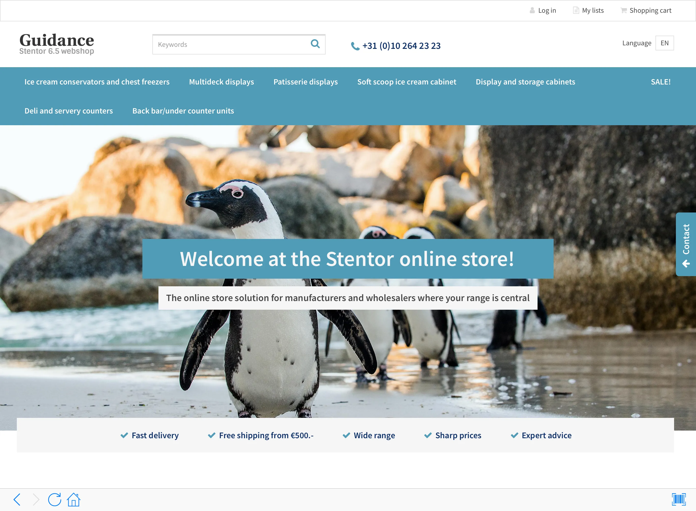 Stentor Webshop App | Indus Appstore | Screenshot