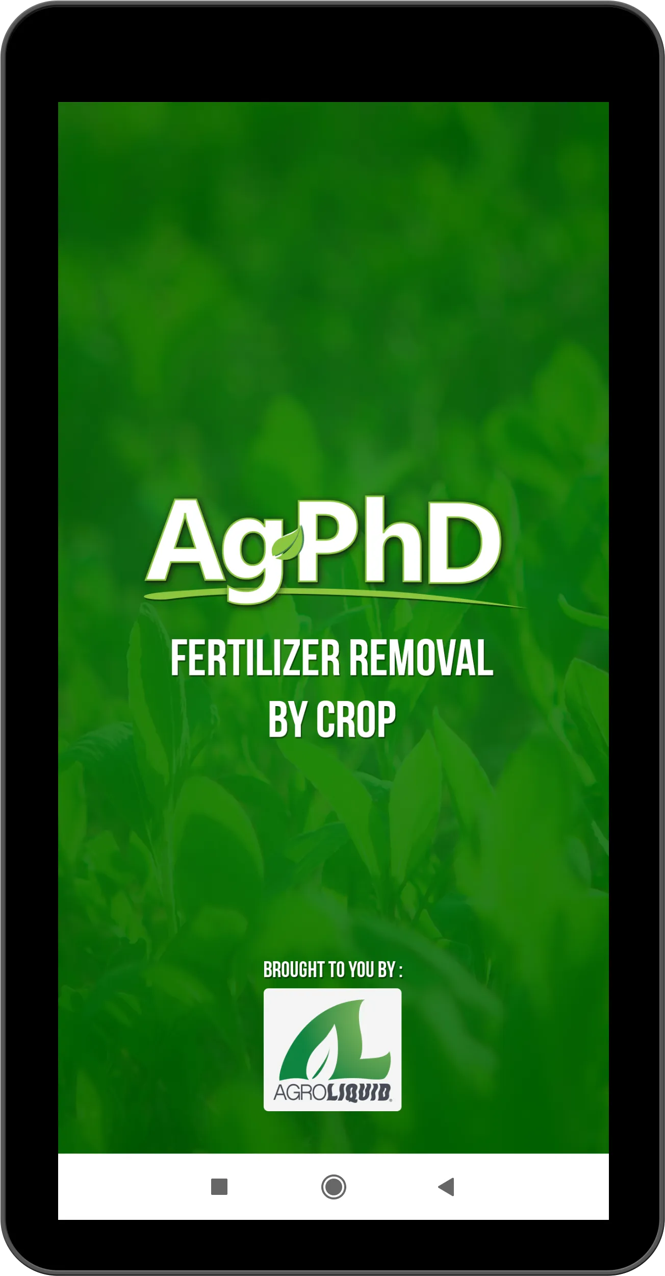 Fertilizer Removal By Crop | Indus Appstore | Screenshot